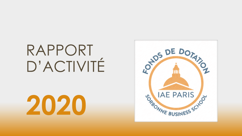 Rapport d'activite 2020